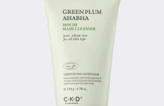 Очищающая маска-пенка для умывания с экстрактом зелёной сливы CKD Greenplum AHA BHA Mochi Mask Cleanser