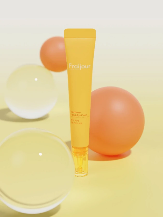 Капсульный крем для век с прополисом и экстрактом юдзу Fraijour Yuzu Honey Capsule Eye Cream