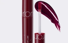 Сочный глянцевый тинт для губ со сливовым оттенком rom&nd Juicy Lasting Tint 17 Plum Coke