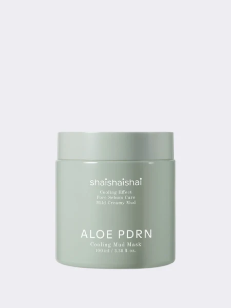 Освежающая глиняная маска с растительным ПДРН ShaiShaiShai Aloe PDRN Cooling Mud Mask