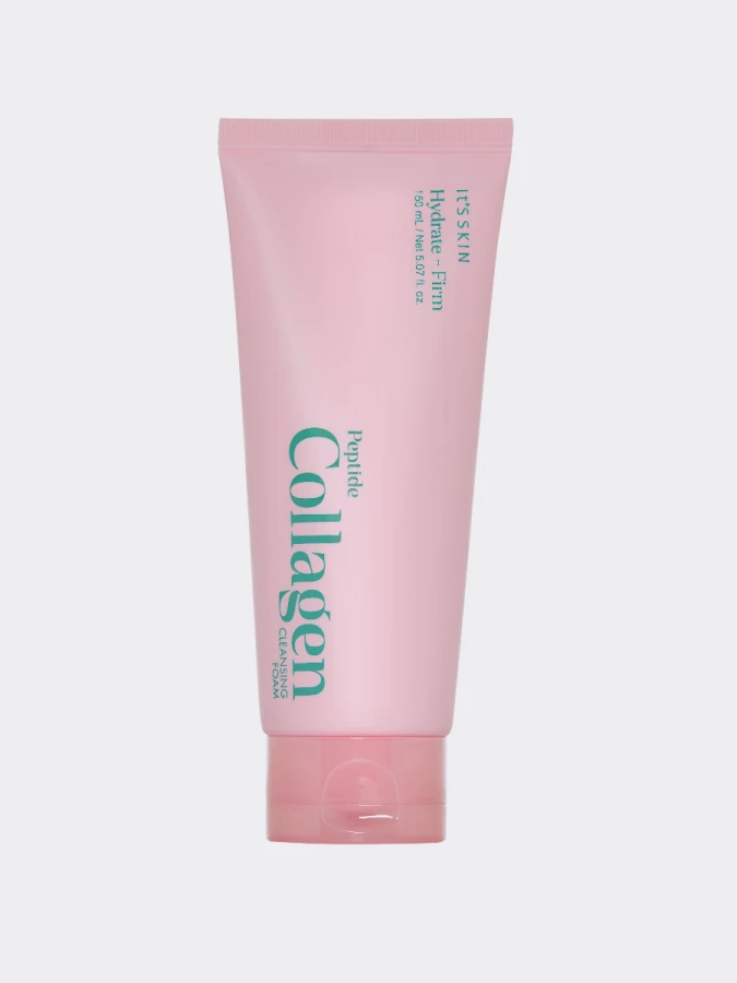 Очищающая пенка для умывания коллагеном It's Skin Peptide Collagen Cleansing Foam