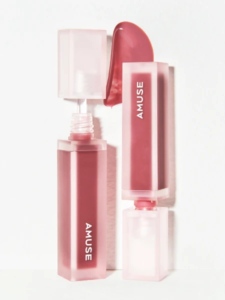 Влажный вельветовый пигмент для губ AMUSE Dew Velvet 08 Berry Velvet