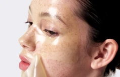 Осветляющая маска-бустер со спикулами и витамином C VT Vita-Light Reedle Shot 100 2-Step Hydrogel Mask