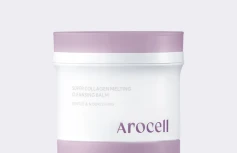 Глубокоочищающий гидрофильный бальзам-точилка с коллагеном Arocell Super Collagen Melting Cleansing Balm