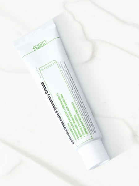 Успокаивающий крем без отдушек для чувствительной кожи с экстрактом центеллы Purito Centella Unscented Recovery Cream