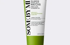Гель для умывания и очищения пор с чаем матча Some By Mi Super Matcha Pore Clean Cleansing Gel
