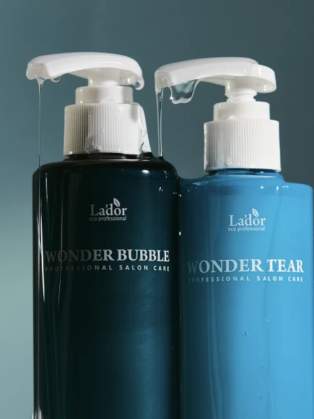 Увлажняющий шампунь для объёма и гладкости волос La’dor Wonder Bubble Shampoo