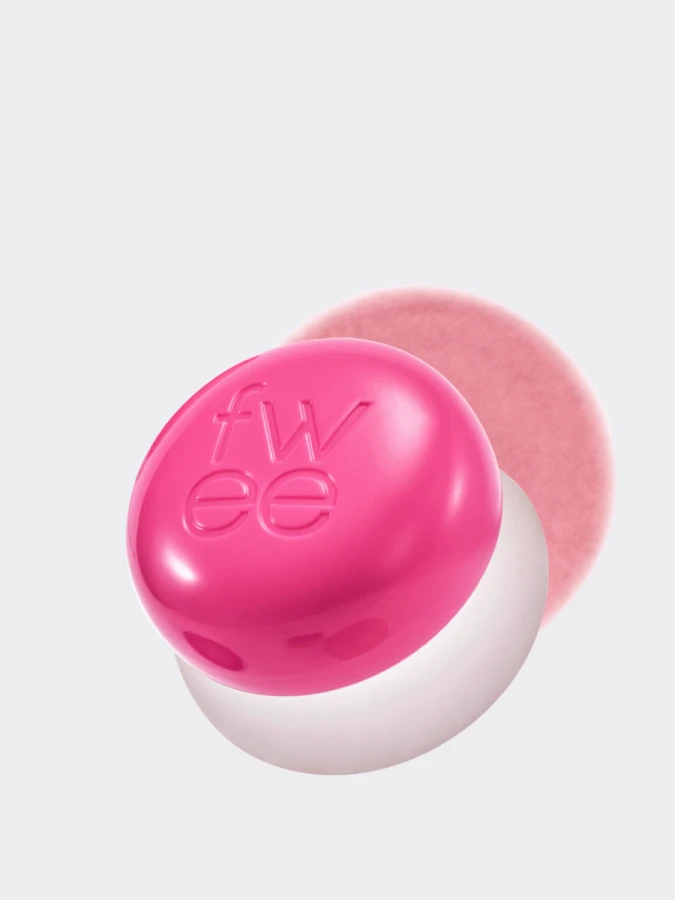 Оттеночное суфле для губ и щёк fwee Lip&Cheek Blurry Pudding Pot PK01 Baby