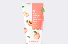 МИНИ Очищающая пенка-моти с персиком FRUDIA My Orchard Mochi Cleansing Foam Peach