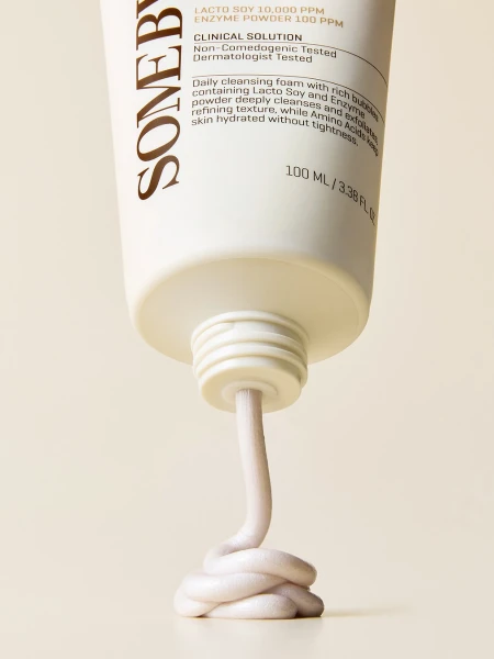 Глубокоочищающая пенка с ферментами соевого молока Some By Mi Lacto Soy Enzyme Deep Cleansing Foam Глубокоочищающая пенка с ферментами соевого молока Some By Mi Lacto Soy Enzyme Deep Cleansing Foam