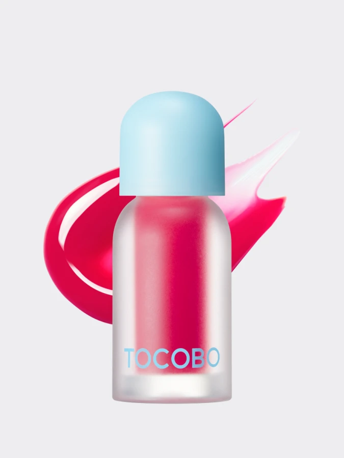 Разогревающее оттеночное масло для губ TOCOBO Juicy Berry Plumping Lip Oil 12 Cherry Ade