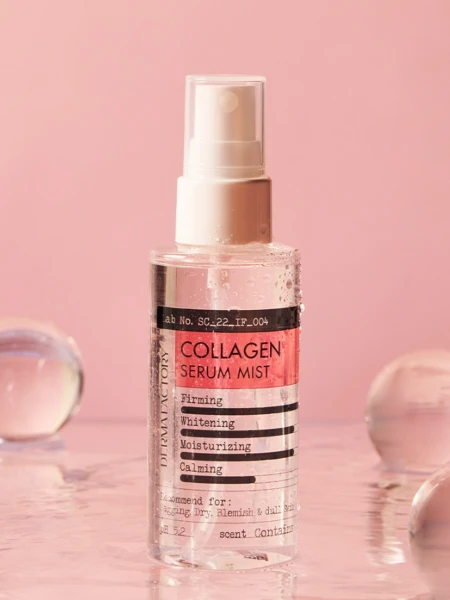 Увлажняющий мист для лица с коллагеном Derma Factory Collagen Serum Mist Увлажняющий мист для лица с коллагеном Derma Factory Collagen Serum Mist