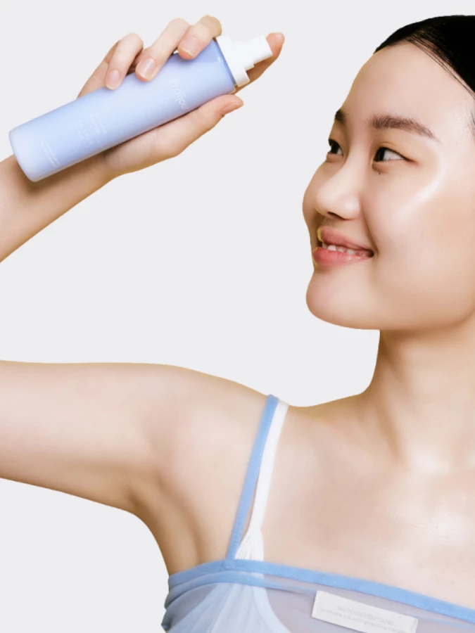 Двухфазный увлажняющий мист для лица с пробиотиками Fraijour Pro Moisture Cream Mist