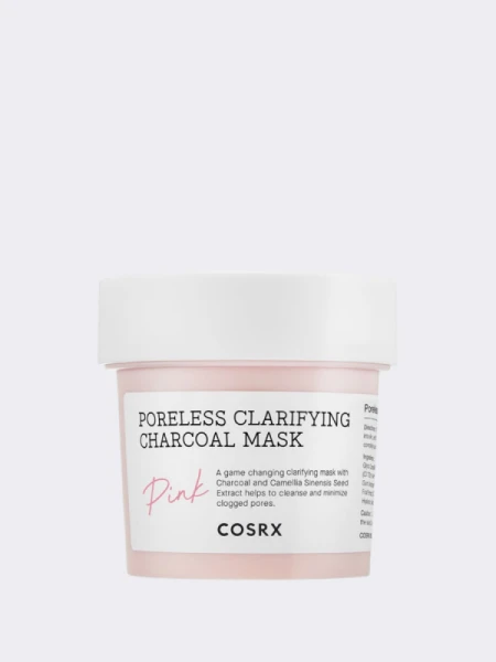 Очищающая маска с углем и каолином Cosrx Poreless Clarifying Charcoal Mask Pink Очищающая маска с углем и каолином Cosrx Poreless Clarifying Charcoal Mask Pink