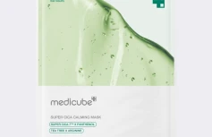 Успокаивающая тканевая маска с экстрактом центеллы и чайного дерева Medicube Super Cica Calming Mask
