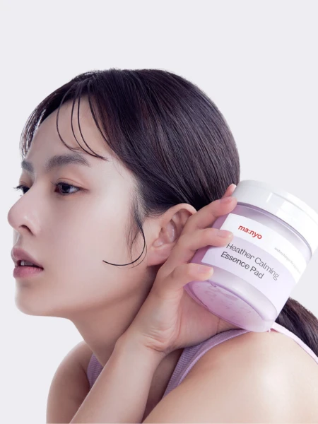 Успокаивающие пэды для лица с экстрактом вереска Ma:nyo Factory Heather Calming Essence Pad Успокаивающие пэды для лица с экстрактом вереска Ma:nyo Factory Heather Calming Essence Pad