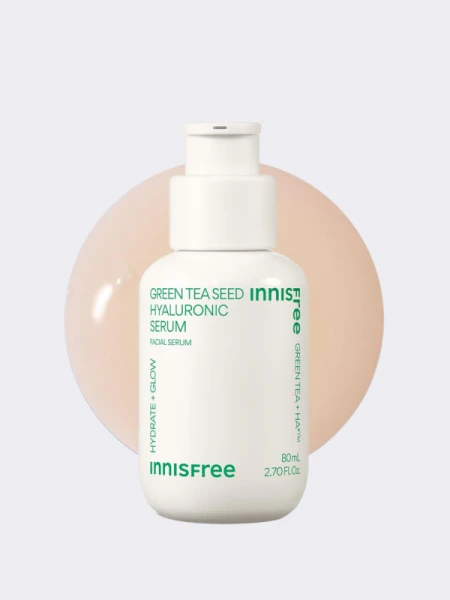Освежающая сыворотка с экстрактом зеленого чая и гиалуроновой кислотой innisfree Green Tea Seed Hyaluronic Serum