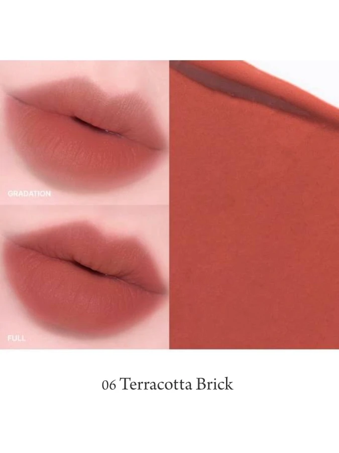 Влажный тинт для губ с бархатным финишем Huxley Blurry Tint Hidden Below 06 Terracotta Brick