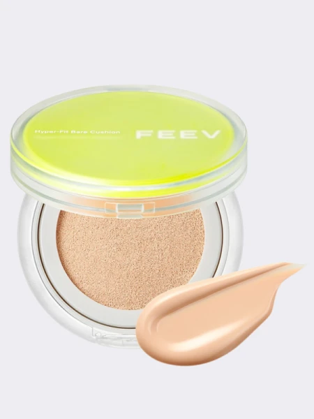 Лёгкий тональный кушон FEEV Hyper-Fit Bare Cushion 03 Nude Dew