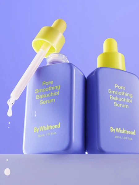 Разглаживающая сыворотка для лица с бакучиолом By Wishtrend Pore Smoothing Bakuchiol Serum Разглаживающая сыворотка для лица с бакучиолом By Wishtrend Pore Smoothing Bakuchiol Serum