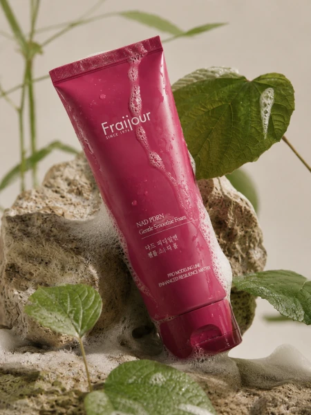 Увлажняющая пенка для умывания с ПДРН Fraijour NAD⁺ PDRN Gentle Smoothie Foam