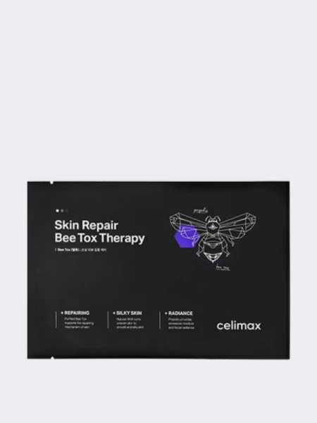 Восстанавливающая тканевая маска с прополисом и пчелиным ядом Celimax Skin Repair Bee Tox Therapy Mask