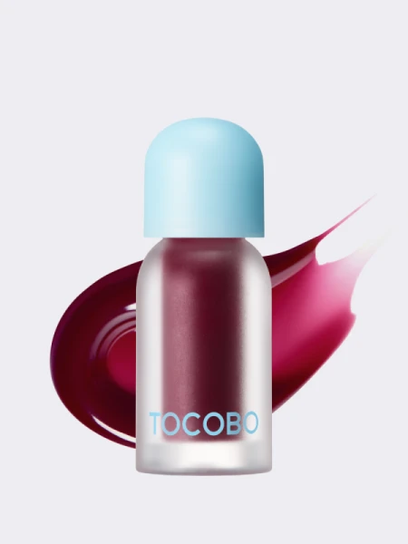 Оттеночное масло-плампер для губ TOCOBO Juicy Berry Plumping Lip Oil 07 Plum Jam