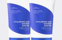 Набор: Дуэт солнцезащитных гелей с гиалуроновой кислотой IsNtree Hyaluronic Acid Watery Sun Gel SPF50+ PA++++