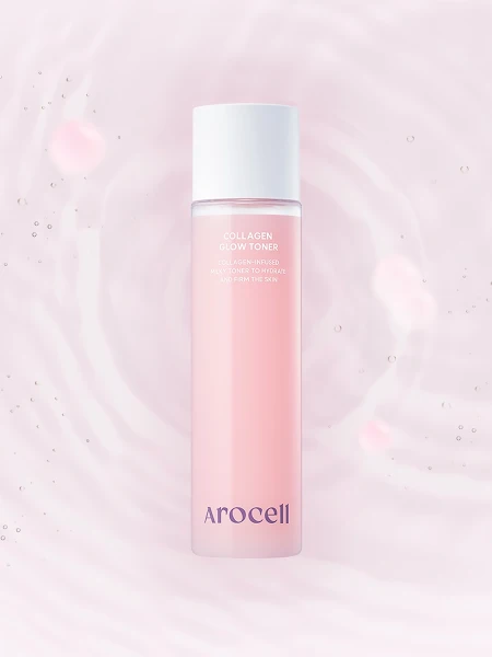 Тонер с коллагеном и ПДРН для сияния кожи Arocell Collagen Glow Toner
