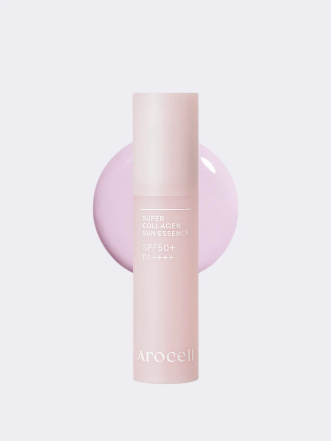 Лёгкая солнцезащитная эссенция с коллагеном Arocell Super Collagen Sun Essence