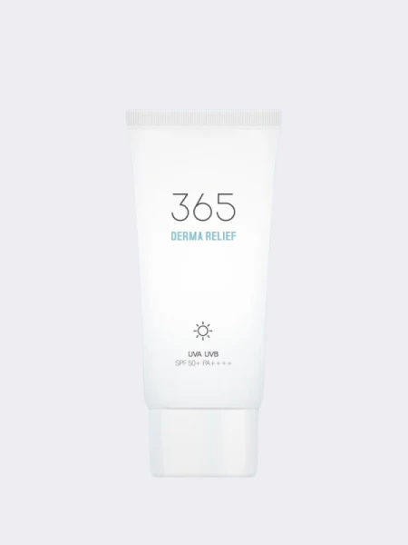 Успокаивающий солнцезащитный крем с растительными экстрактами Round Lab Derma Relief Sun Cream SPF50+ PA++++ Успокаивающий солнцезащитный крем с растительными экстрактами Round Lab Derma Relief Sun Cream SPF50+ PA++++