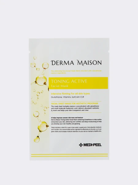 Витаминная тканевая маска для лица MEDI-PEEL Derma Maison Toning Active Facial Витаминная тканевая маска для лица MEDI-PEEL Derma Maison Toning Active Facial