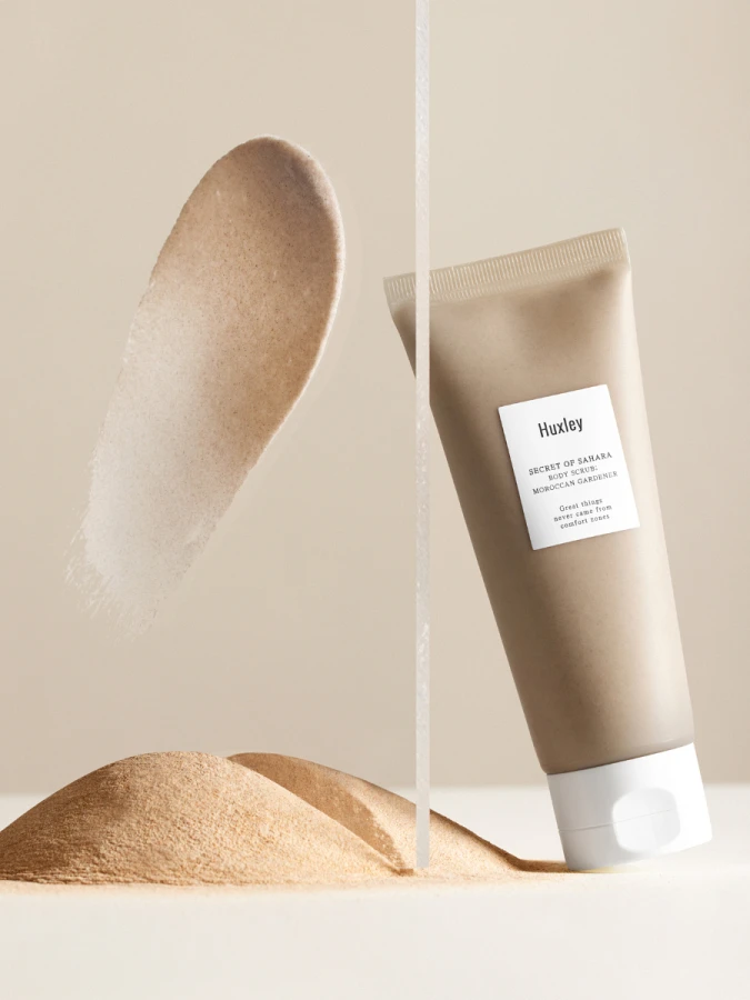 Парфюмированный скраб для тела с ароматом марокканского сада Huxley Body Scrub Moroccan Gardener