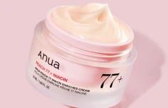 Смягчающий крем для лица с экстрактом персика и ниацинамидом ANUA Peach 77% Niacin Enriched Cream