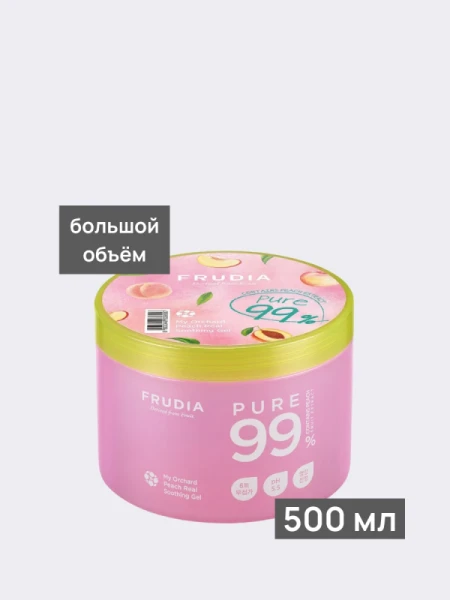 Смягчающий гель с персиком FRUDIA My Orchard Peach Real Soothing Gel