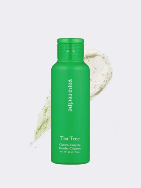 Себорегулирующая энзимная пудра с экстрактом чайного дерева Papa Recipe Tea Tree Control Enzyme Powder Cleanser Себорегулирующая энзимная пудра с экстрактом чайного дерева Papa Recipe Tea Tree Control Enzyme Powder Cleanser