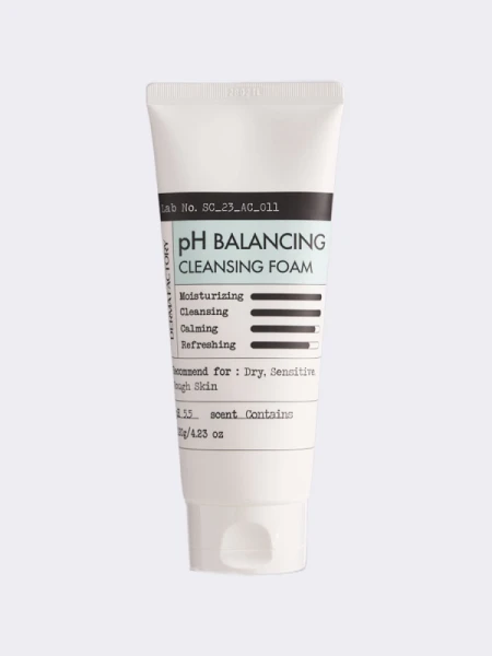 Балансирующая пенка для умывания с пантенолом Derma Factory PH Balancing Cleansing Foam Балансирующая пенка для умывания с пантенолом Derma Factory PH Balancing Cleansing Foam