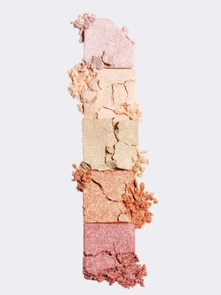 Сияющая палетка для лица UNLEASHIA Mood Shower Face Palette NO.100 Ballerina Shower