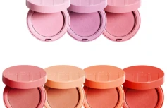 Румяна в ярко-красном оттенке TFIT Fluffy Velvet Cushion Blush R01 Bright Red