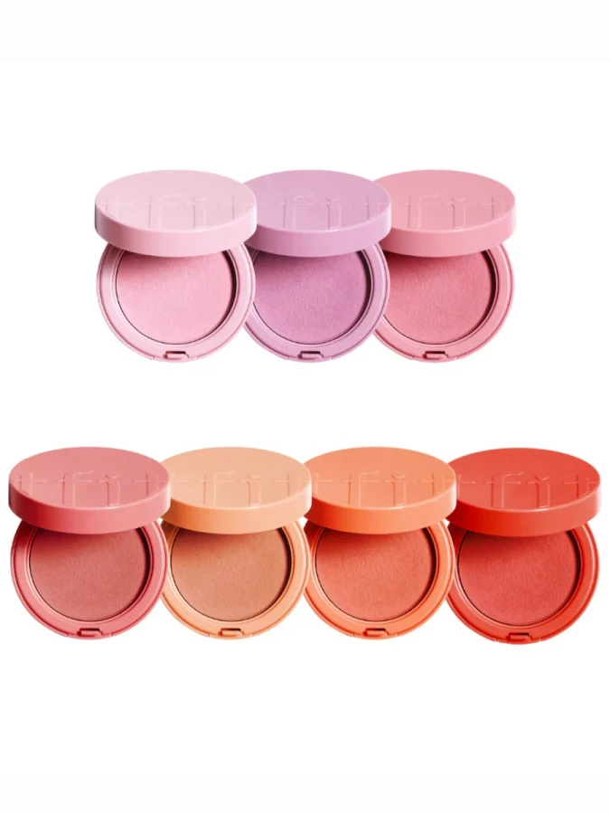Румяна в ярко-красном оттенке TFIT Fluffy Velvet Cushion Blush R01 Bright Red