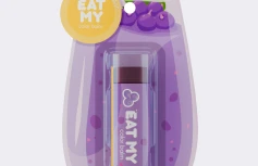 Оттеночный бальзам для губ "Смородиновый слаш" EAT MY Color Balm Blackcurrant Slushie