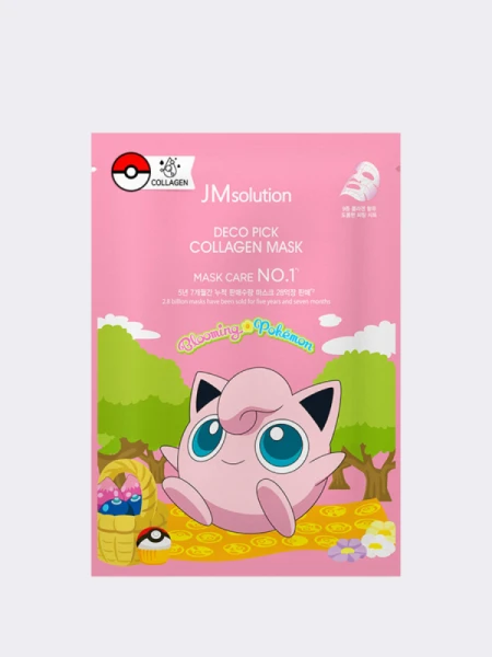 Питательная тканевая маска с коллагеном JMSolution Deco Pick Collagen Mask Питательная тканевая маска с коллагеном JMSolution Deco Pick Collagen Mask