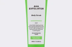 Отшелушивающий скраб для тела с фруктовыми кислотами Q+A AHA Exfoliator