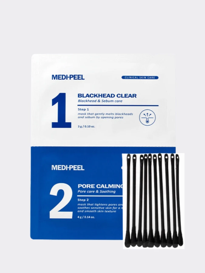 Набор для очищения сальных нитей и чёрных точек MEDI-PEEL Extra Super 9 Plus Blackhead Out Nose Pack