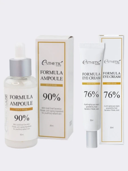 Набор с золотом и улиткой Esthetic House