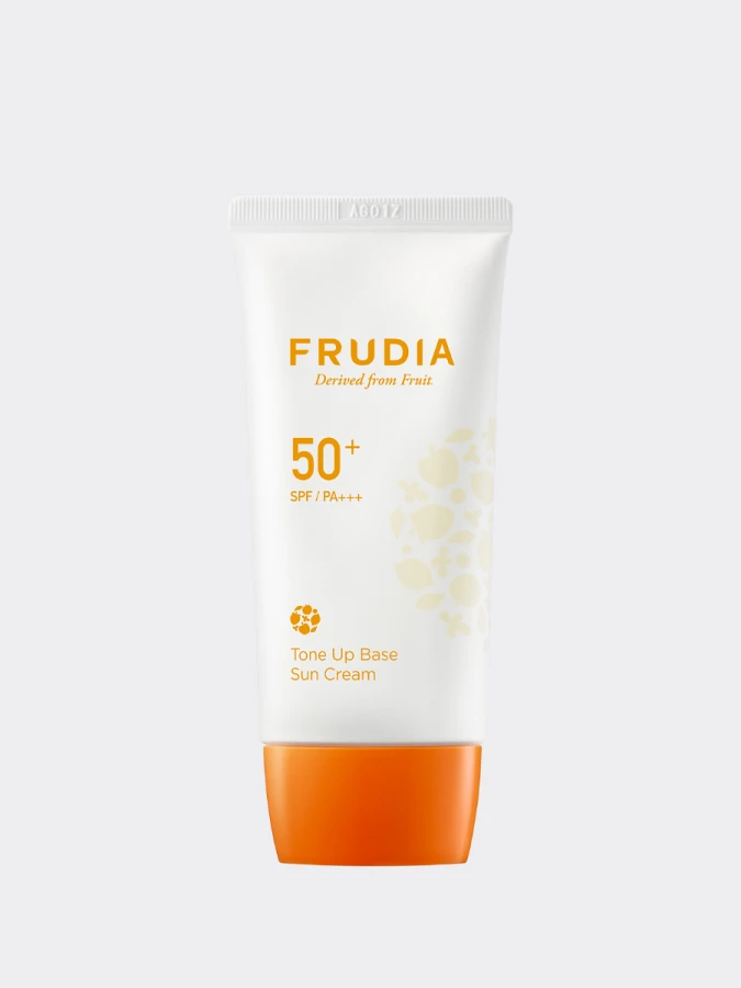 Солнцезащитная крем-основа FRUDIA Tone Up Base Sun Cream SPF50+/PA+++