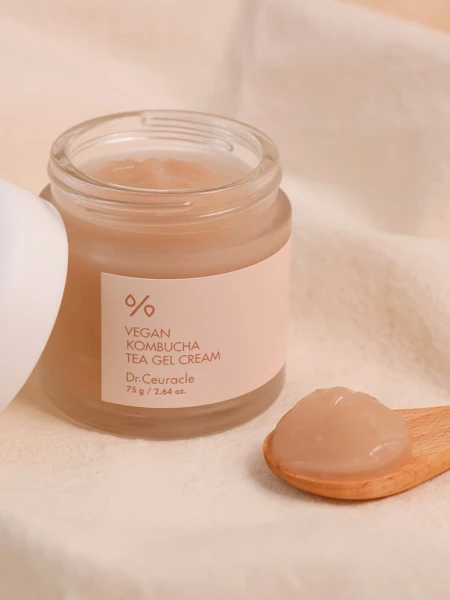 Веганский гель-крем с чаем комбуча Dr.Ceuracle Vegan Kombucha Tea Gel Cream Веганский гель-крем с чаем комбуча Dr.Ceuracle Vegan Kombucha Tea Gel Cream