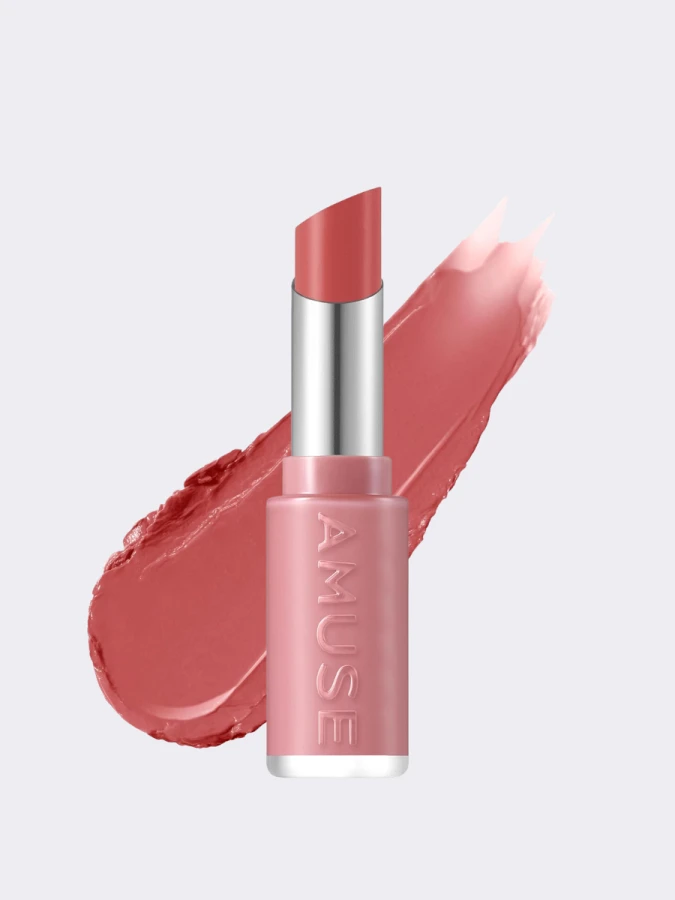 Тающий оттеночный бальзам для губ AMUSE Fondue Balm 10 Ro Fig