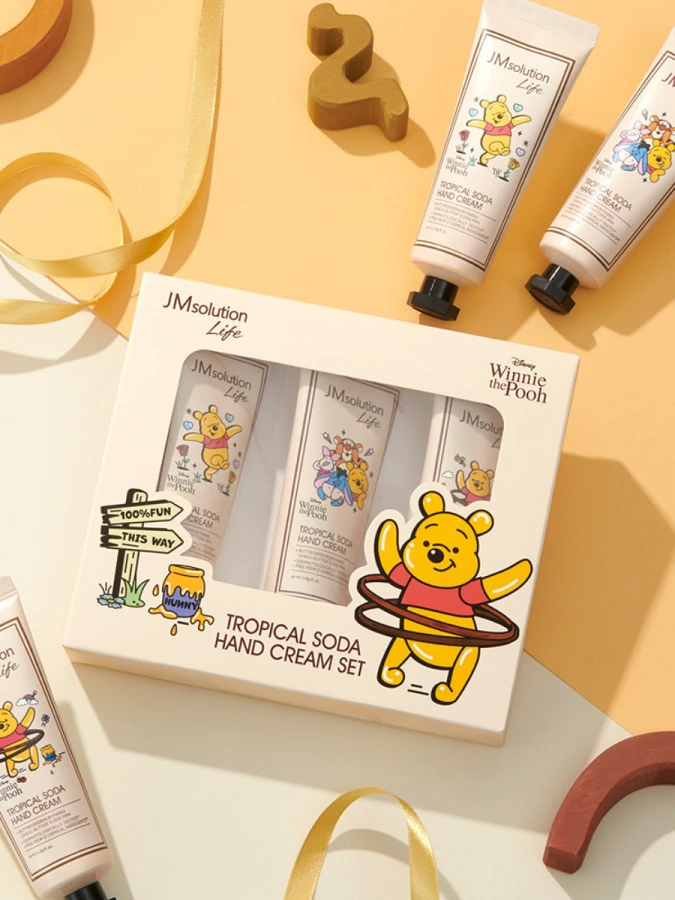 Подарочный набор кремов для рук с тропическим ароматом JMSolution Life Disney Tropical Soda Hand Cream Set