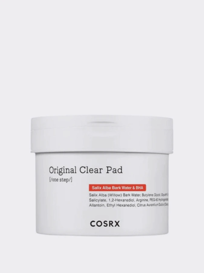 Очищающие подушечки для лица с салициловой кислотой COSRX One step Original Clear Pad